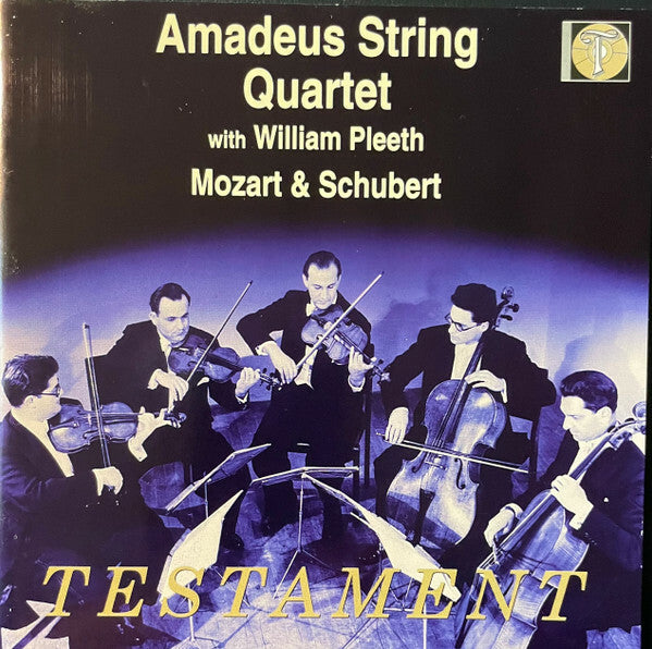 Amadeus-Quartett, William Pleeth, Wolfgang Amadeus Mozart, Franz Schubert - Sinfonia Concertante /String Quintet - Franz Schubert, Wolfgang Amadeus Mozart, Amadeus-Quartett, William Pleeth - CD