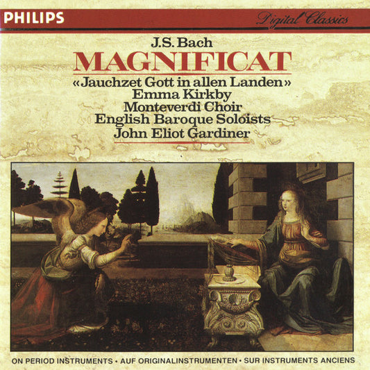 J.S. Bach* - Emma Kirkby, Argenta*, Kwella*, Brett*, Rolfe-Johnson*, Thomas* / Monteverdi Choir*, English Baroque Soloists*, John Eliot Gardiner - Magnificat / Jauchzet Gott In Allen Landen - J.S. Bach - CD