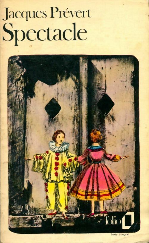Spectacle - Jacques Prévert - Livre