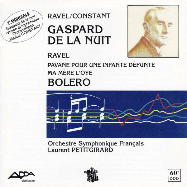 Ravel* / Constant* - Orchestre Symphonique Français, Laurent Petitgirard - Gaspard De La Nuit - Pavane Pour Une Infante Défunte - Ma Mère L'Oye - Boléro - Ravel, Constant - CD