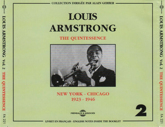 Louis Armstrong - Vol. 2 New York - Chicago 1923-1946 - louis armstrong - CD