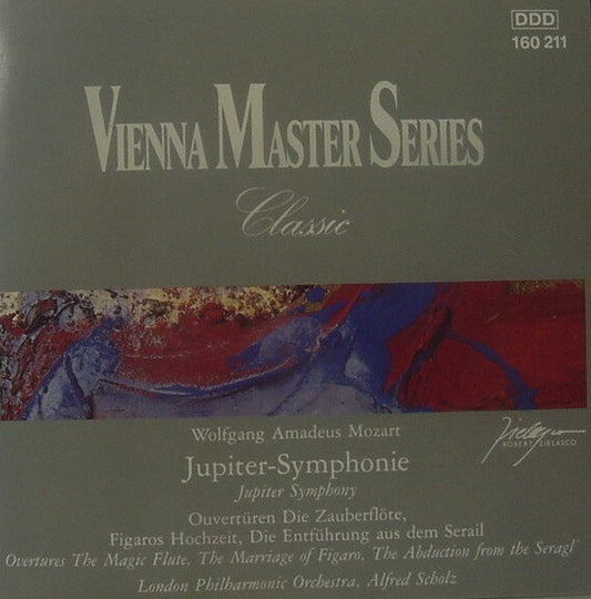 Wolfgang Amadeus Mozart - London Philharmonic Orchestra (2), Alfred Scholz - Jupiter-Symphonie - Wolfgang Amadeus Mozart - CD