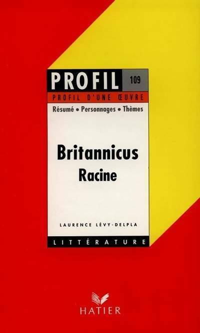 Britannicus - Jean Racine, Racine - Livre