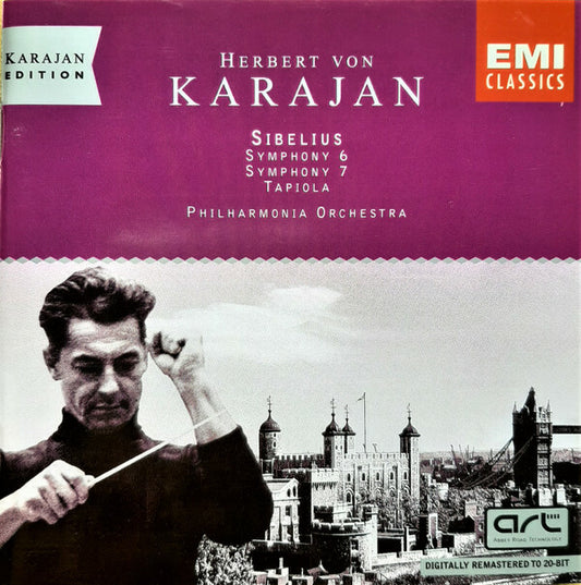 Herbert von Karajan, Philharmonia Orchestra - The London Years 1948-1960 Sibelius - Herbert Von Karajan, Philharmonia Orchestra - CD