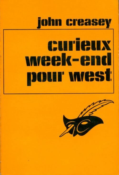 Curieux Week-end pour West - John Creasey - Livre