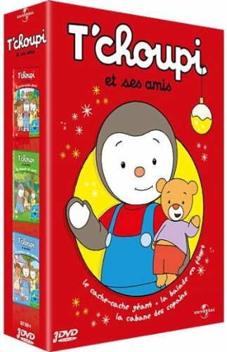 T'choupi Coffret - Le cache-cache géant + La balade en forêt + La cabane des copains - Inconnu - DVD