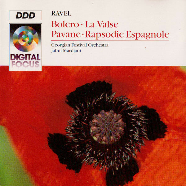 Ravel, Georgian Festival Orchestra, Jahni Mardjani, Bolero - La Valse, Pavane, Rapsodie Espagnole - Ravel, Georgian Festival Orchestra, Jahni Mardjani - CD