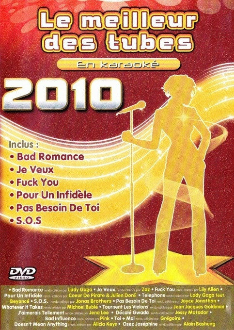 Le meilleur des tubes en karaoké - 2010 - Unknown Artist - DVD