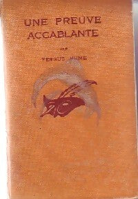 Une preuve accablante - Fergus Hume - Livre