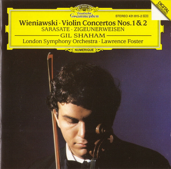 Wieniawski, Sarasate - Gil Shaham, London Symphony Orchestra*, Lawrence Foster - Violin Concertos Nos. 1 & 2, Zigeunerweisen - Wieniawski, Sarasate - CD