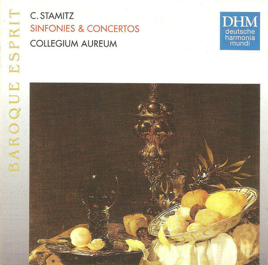 C. Stamitz, Collegium Aureum - Sinfonies & Concertos - Collegium Aureum, C. Stamitz - CD