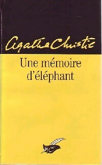 Une mémoire d'éléphant - Agatha Christie - Livre