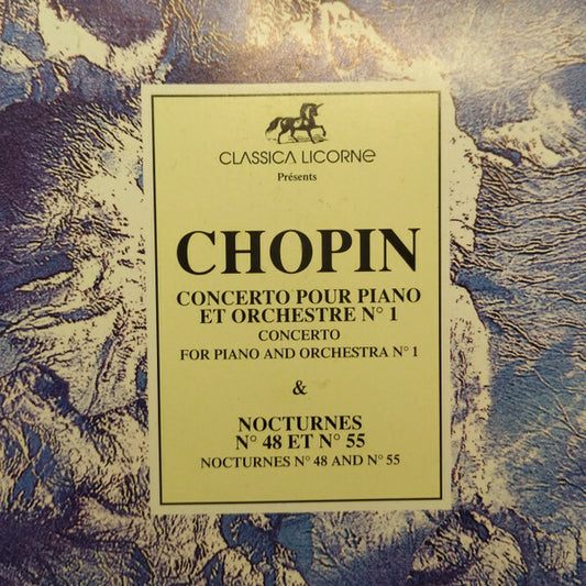 Chopin - Concerto Pour Piano Et Orchestre Nº 1 / Nocturnes Nº 48 Et Nº 55 - Chopin - CD