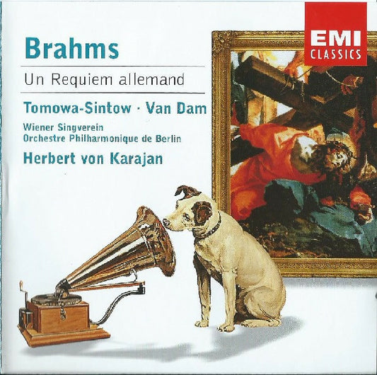 Johannes Brahms / Herbert von Karajan, Orchestre Philharmonique De Berlin* - Un Requiem Allemand - Orchestre philharmonique de Berlin, Johannes Brahms, Herbert Von Karajan - CD