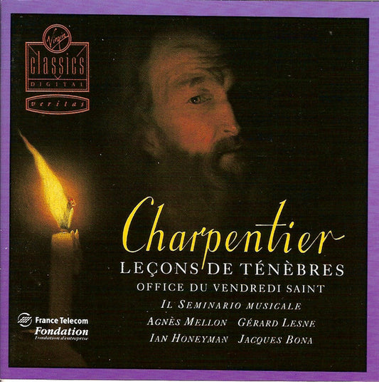 Charpentier - Il Seminario Musicale, Agnès Mellon, Gérard Lesne, Ian Honeyman, Jacques Bona - Leçons De Ténèbres . Office Du Vendredi Saint - Charpentier - CD