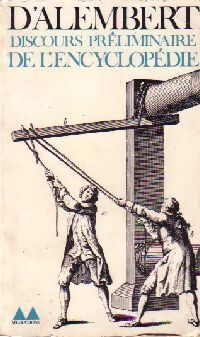 Discours préliminaire de l'Encyclopédie - D'Alembert - Livre