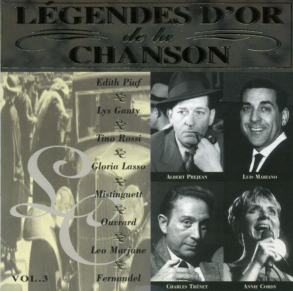 Légendes D'Or De La Chanson Vol. 3 - Collectif - CD
