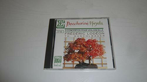 Boccherini, Haydn - Lodeon, guschlbauer - 3 Concertos pour violoncelle - haydn, Boccherini, Lodeon, guschlbauer - CD