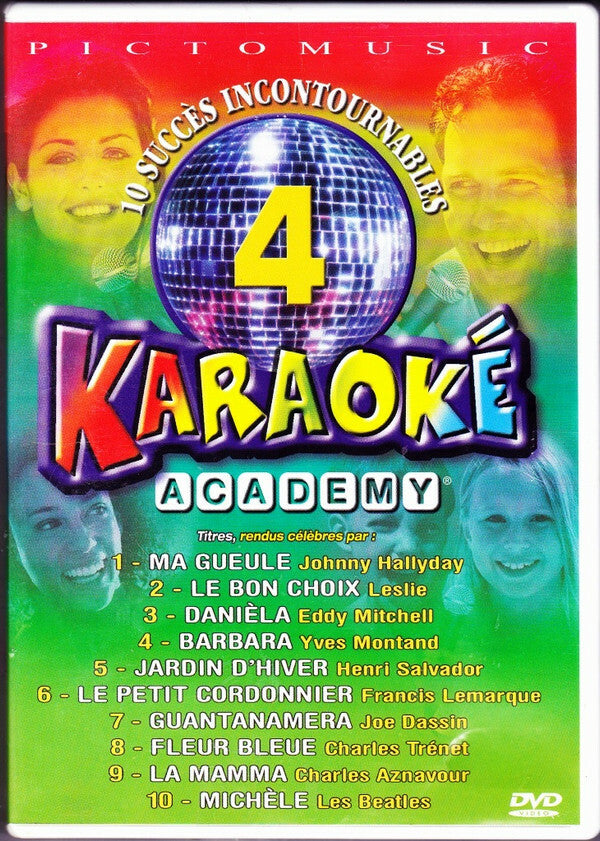 Karaoké academy 4 - Inconnu - DVD