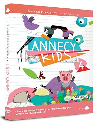 Annecy kids 4 - Alex Budovsky, Julia Ocker, Oana Lacroix, Krishna Chandran A. Nair, Quentin Marcault, Robert Lobel, Hugo Frassetto - DVD