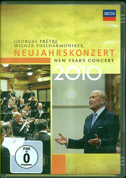 Georges Prêtre, Wiener Philharmoniker - Neujahrskonzert 2010 - Georges Prêtre, Wiener Philharmoniker - DVD