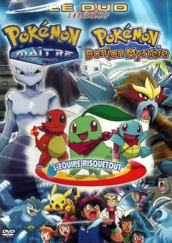Pokemon Le Duo Inedit : Le Maître Des Mirages + Donjon Mystère - Inconnu - DVD