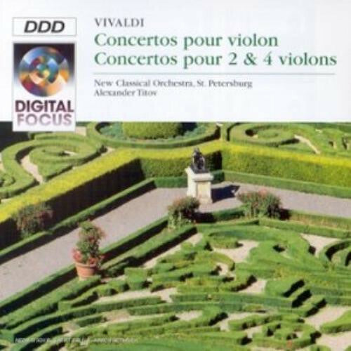 Vivaldi, New Classical Orchestra, St. Petersburg, Alexander Titov - Concertos Pour Violon - Vivaldi, St. Petersburg, New Classical Orchestra, Alexander Titov - CD