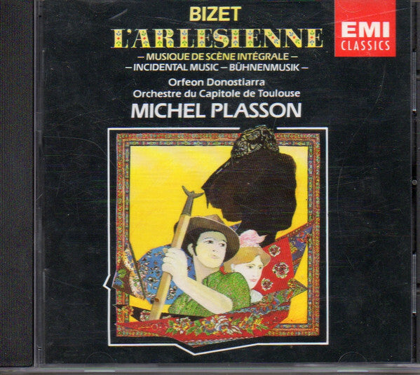 Bizet, Orfeon Donostiarra, Orchestre Du Capitole De Toulouse, Michel Plasson - L'Arlésienne - Musique De Scène Intégrale / Incidental Music/ Bühnenmusik - Bizet, Michel Plasson, Orfeon Donostiarra, Orchestre Du Capitole De Toulouse - CD