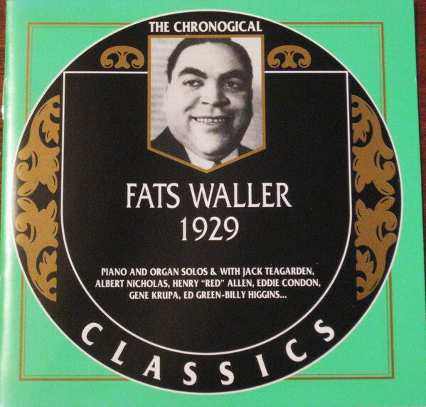 Fats Waller - 1929 - Fats Waller - CD
