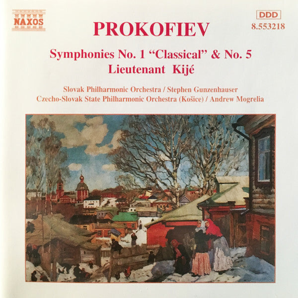 Prokofiev - Symphonies No.1 Classical / Symphony No.5 / Lieutenant Kijé - Prokofiev - CD