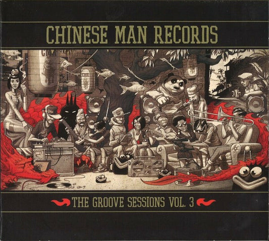 Chinese Man - The Groove Sessions Vol. 3 - Chinese Man - CD