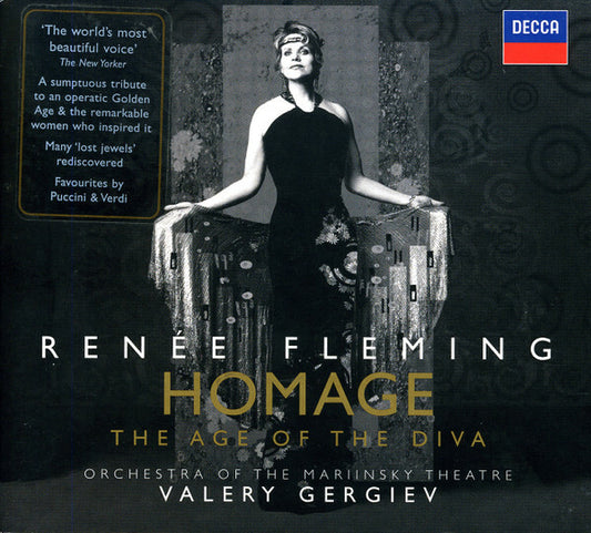 Renée Fleming, Orchestra Of The Mariinsky Theatre, Valery Gergiev - Homage · The Age Of The Diva - Valery Gergiev, Renée Fleming, Orchestra Of The Mariinsky Theatre - CD