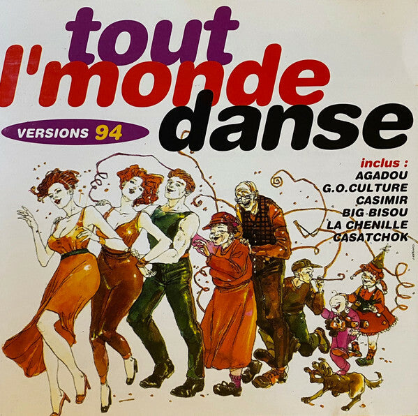 Tout l'monde danse versions 94 - Collectif - CD
