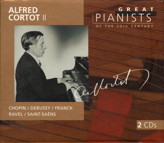Alfred Cortot - Alfred Cortot II - Alfred Cortot - CD