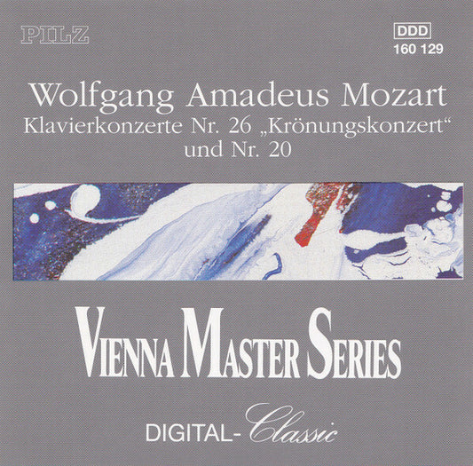 Wolfgang Amadeus Mozart - Klavierkonzerte nr. 26 krönungskonzert? und nr. 20 - Wolfgang Amadeus Mozart - CD