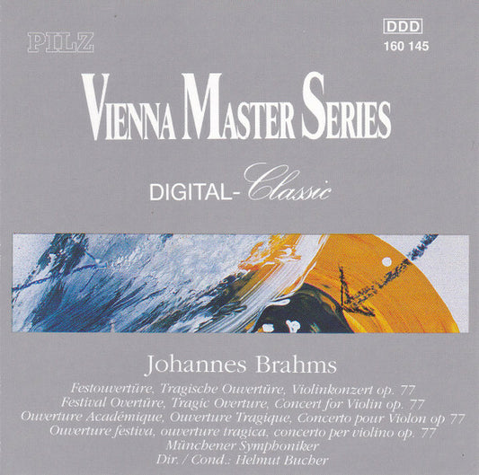 Johannes Brahms - Festouvertüre, tragische ouvertüre , violinkonzert op. 77 - Johannes Brahms - CD