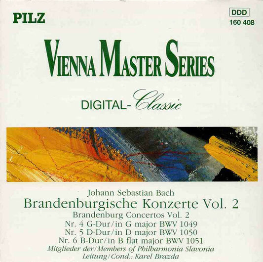Johann Sebastian Bach - Brandenburg concertos vol. 2 - Johann Sebastian Bach - CD