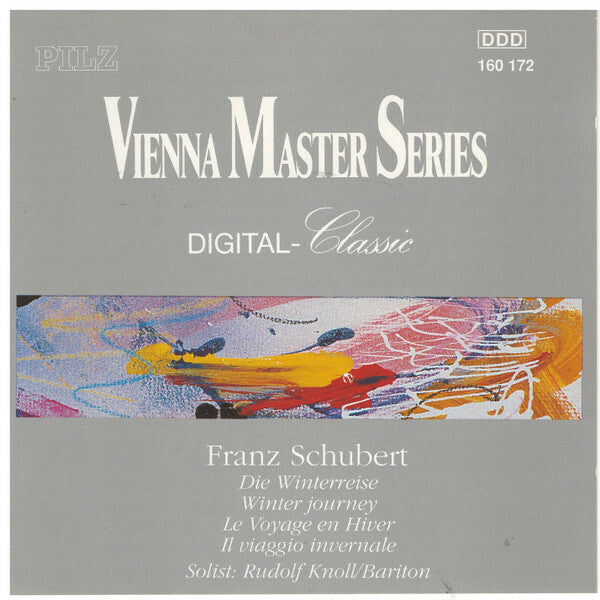 Rudolf Knoll, Ernst Gröschel - Franz schubert - Die winterreise - Rudolf Knoll, Ernst Gröschel - CD