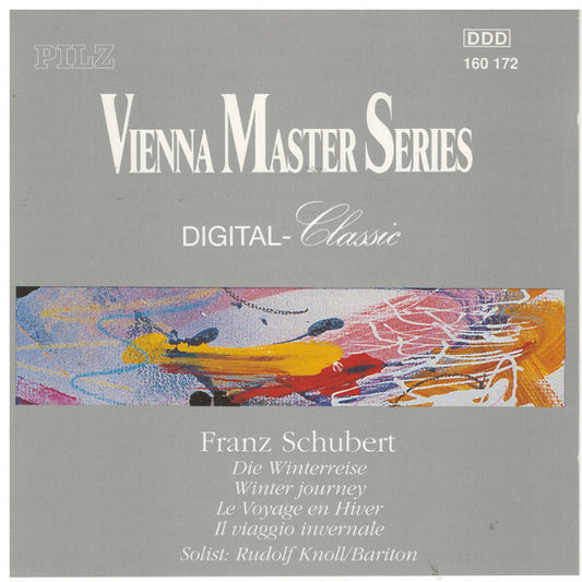 Rudolf Knoll, Ernst Gröschel - Franz schubert - Die winterreise - Rudolf Knoll, Ernst Gröschel - CD