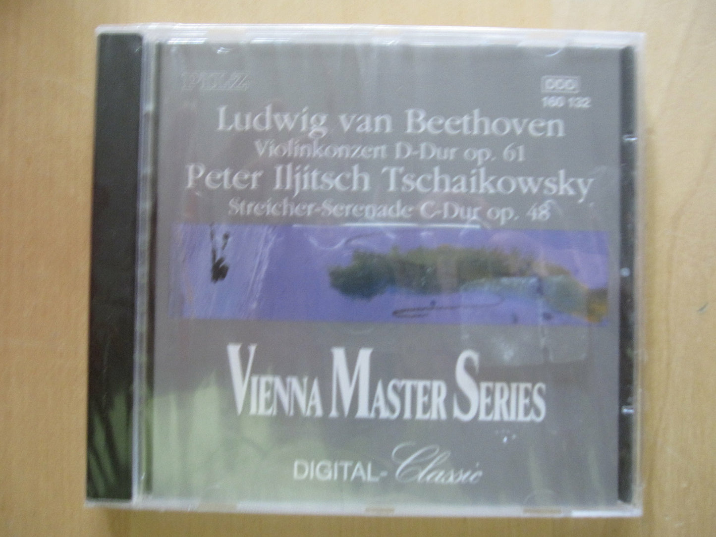 Ludwig Van Beethoven - Violin concerto in D major, Tschaikowsky - Serenade for strings - Tschaikowsky, Alexander Pervomasky - CD