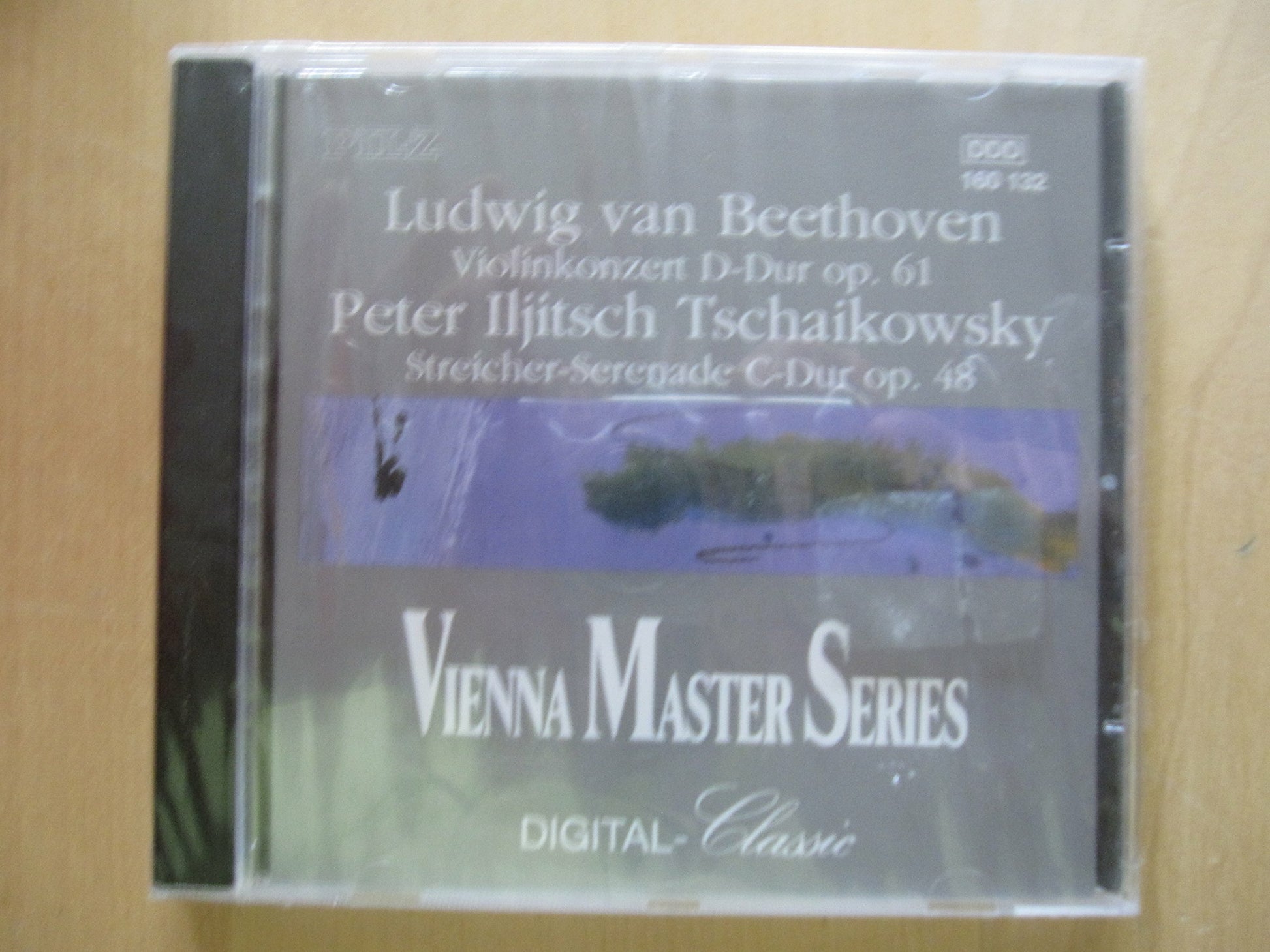 Ludwig Van Beethoven - Violin concerto in D major, Tschaikowsky - Serenade for strings - Tschaikowsky, Alexander Pervomasky - CD