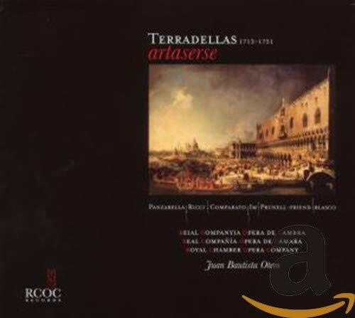 Terradellas : Artaserse - Anna Maria Panzarella, Céline Ricci, Mariví Blasco, Agustín Prunell-Friend, Marina Comparato, Sunhae Im - CD