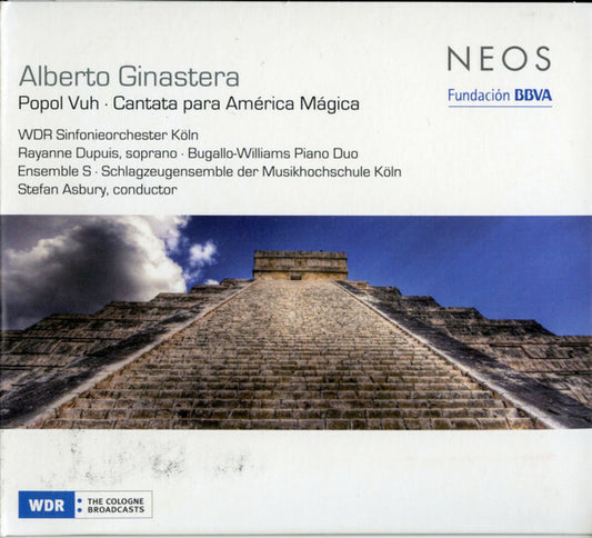 Alberto Ginastera, Wdr Sinfonieorchester Köln - Popul vuh . Cantata para américa mágica - Alberto Ginastera, Wdr Sinfonieorchester Köln - CD