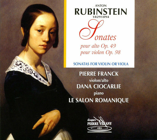 Sonates pour violon et alto, 49 et opus 98 - Pierre Franck & Dana Ciocarlie - CD