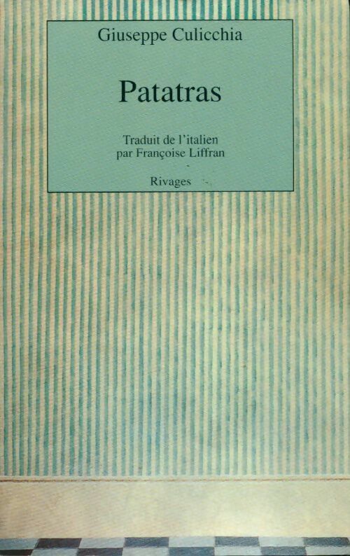 Patatras - Giuseppe Culicchia - Livre