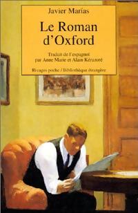 Le roman d'Oxford - Javier Marìas - Livre