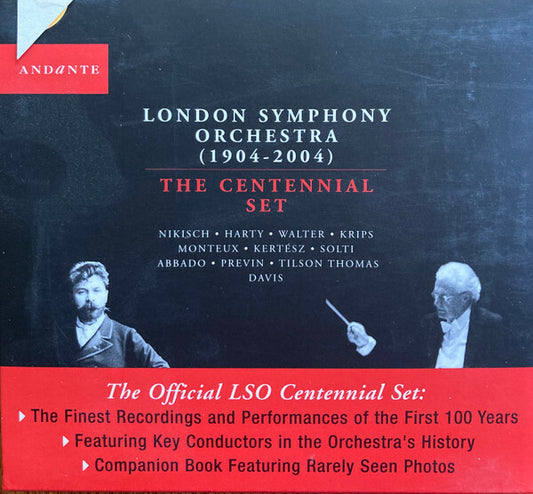 The London Symphony Orchestra - London symphony orchestra, 1904 - 2004 : The centennial set - The London Symphony Orchestra - CD