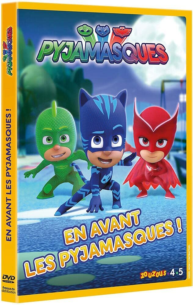 Pyjamasques Saison 1 volume 2 : En avant les pyjamasques - Wilson Dos Santos, Christian De Vita - DVD