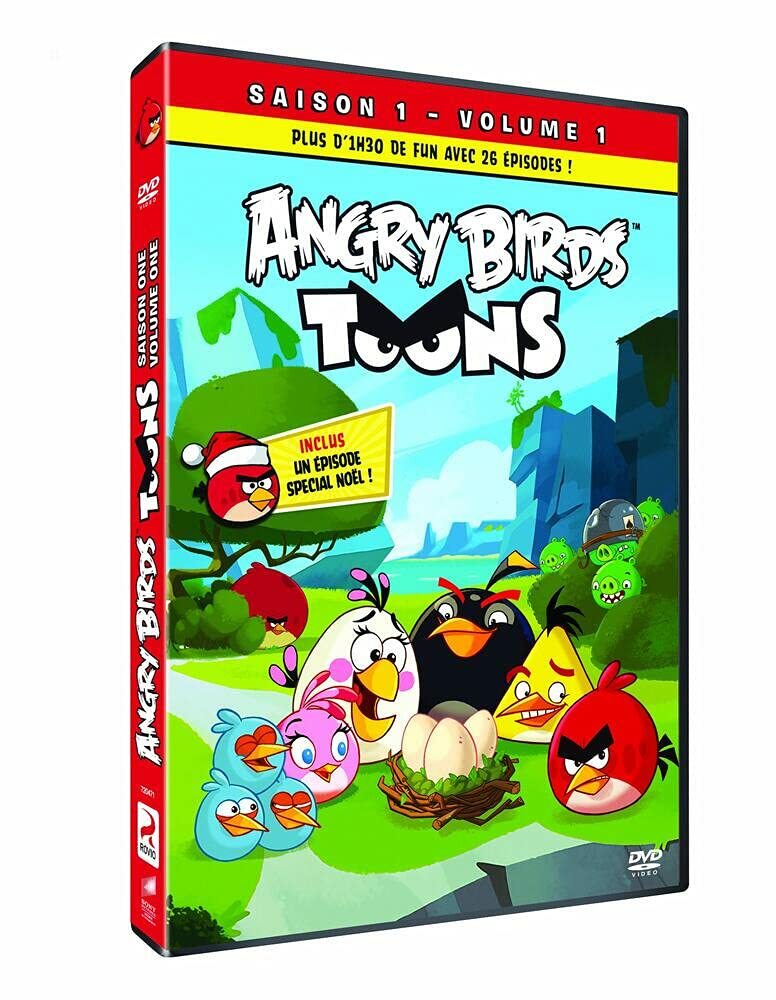 Angry Birds Toons-Saison 1 Vol. 1 - Kari Juusonen, Christopher Sadler, Eric Guaglione, Kim Helminen - DVD