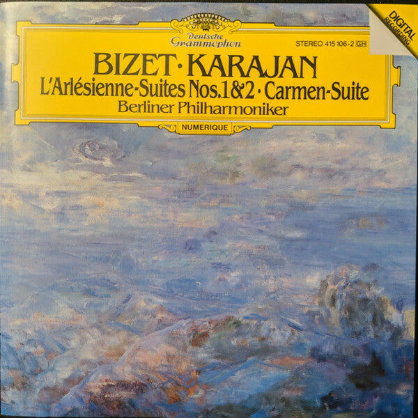 Bizet - Karajan - Berliner Philharmoniker - L'Arlésienne-Suites Nos. 1 & 2 - Carmen-Suite - Bizet, Karajan - CD